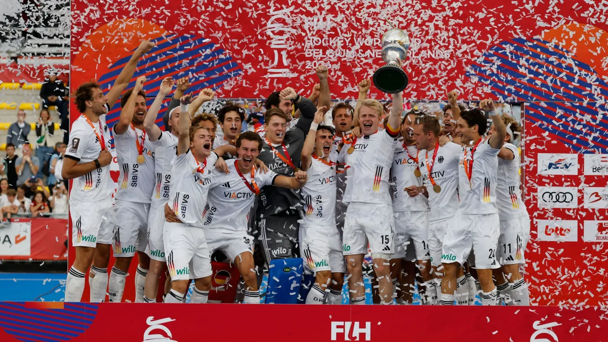Endspielsieg gegen Spanien: Deutschlands Männer sind Hockey-Weltmeister