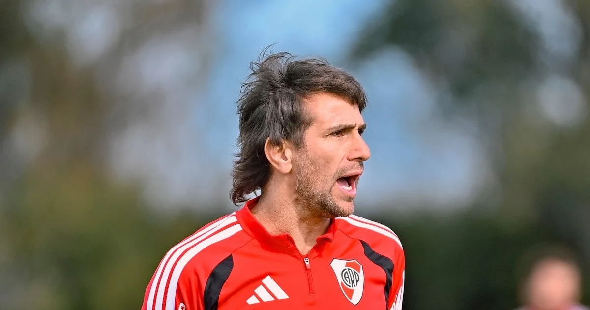 Video: las primeras imágenes de Ponzio como entrenador de River en el Camp.