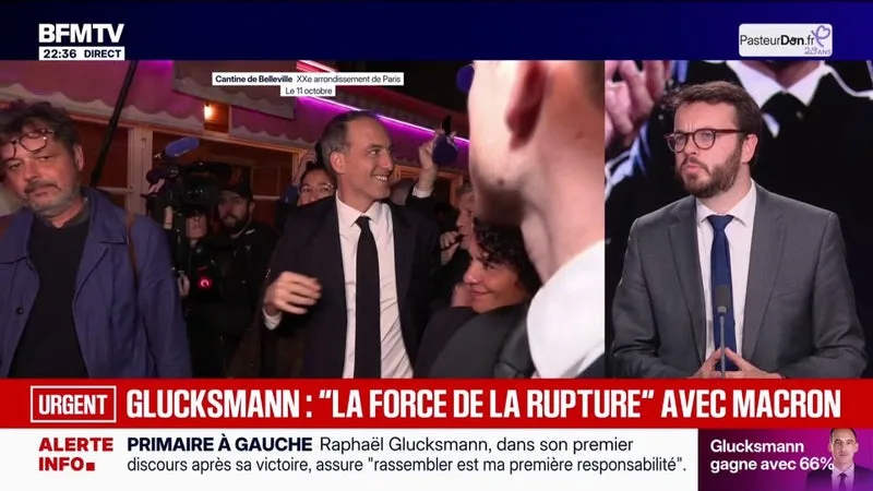 Victoire de Raphaël Glucksmann à la primaire sociale-démocrate: "La famille socialiste montre qu'elle sait encore organiser une consultation démocratique", félicite Arthur Delaporte, porte-parole du PS