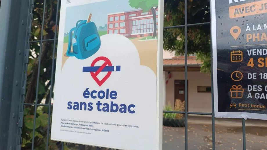"Fumer, ça commence dès le CM1-CM2" : un espace sans tabac mis en place autour de l'école élémentaire de Phaffans