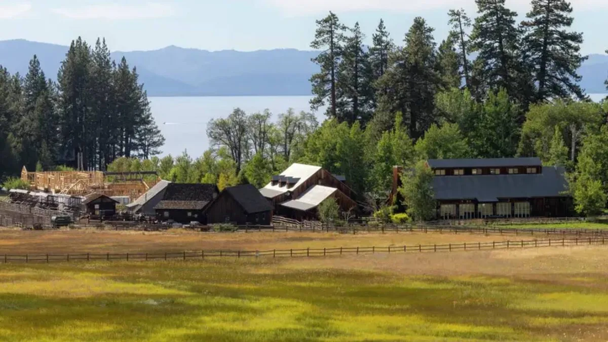 Lake Tahoe ranch once listed for $188m now prepares separate $43m mansion sale