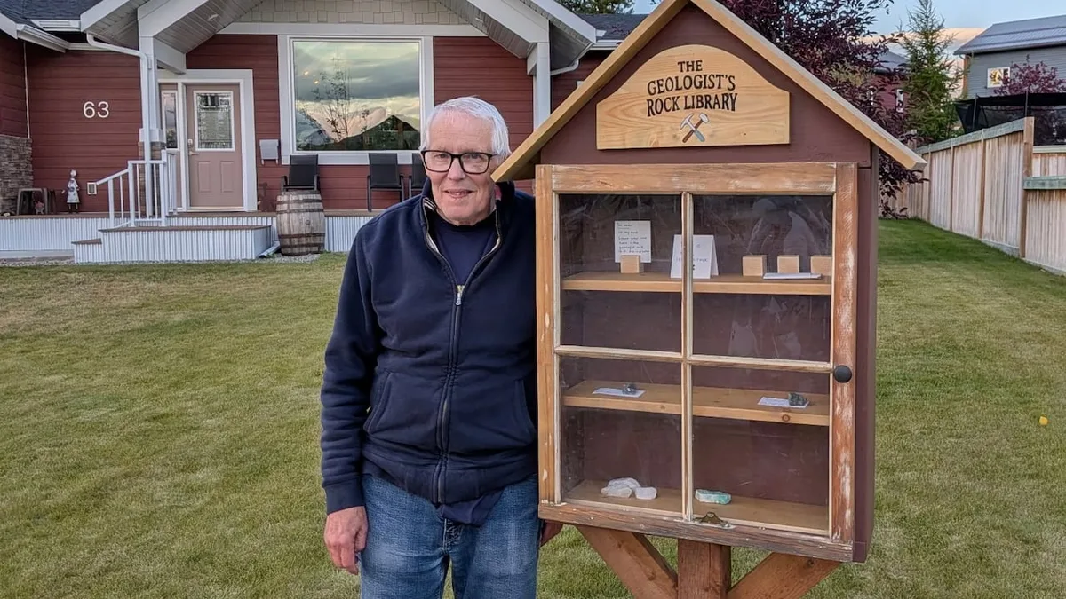 ‘Every rock has a story’: retired geologist opens rock library in Whitehorse