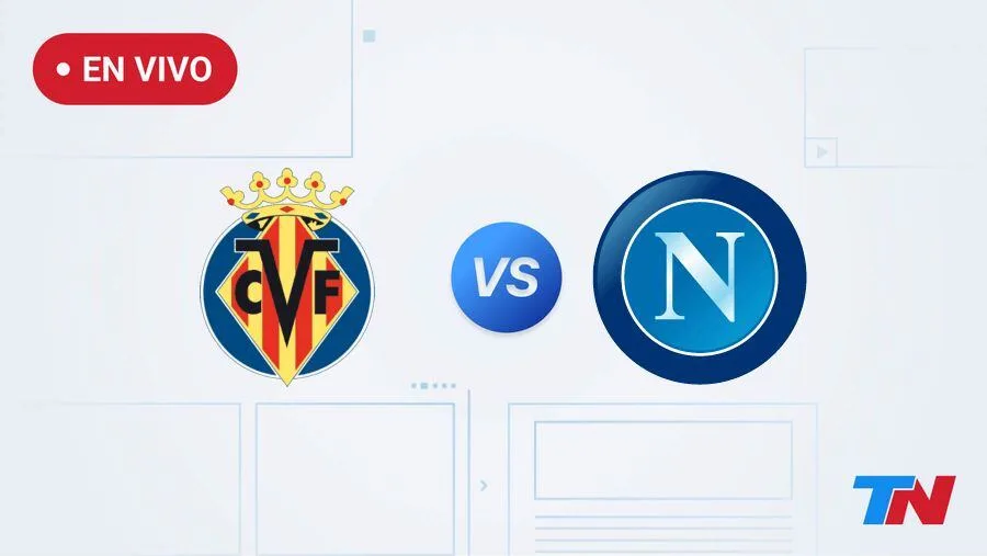 Villarreal vs Napoli en vivo por la fecha 2 de la Champions League: hora, dónde ver y formaciones