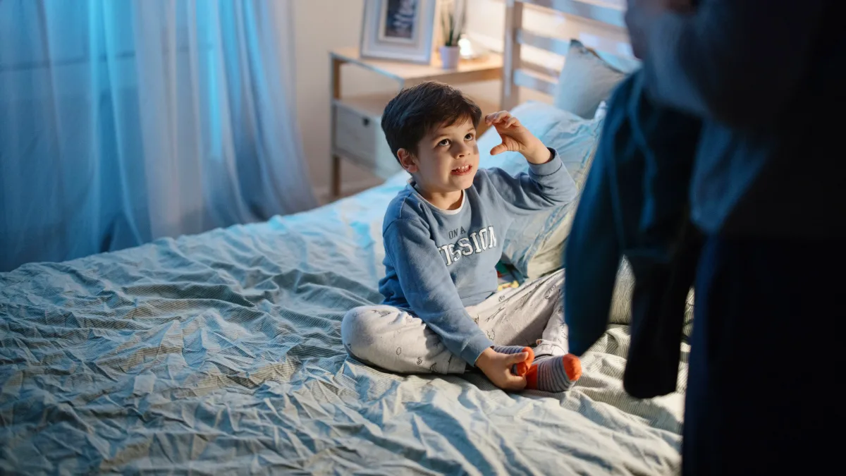 Einschlafbegleitung: „Papa, was ist ein schwarzes Loch?“