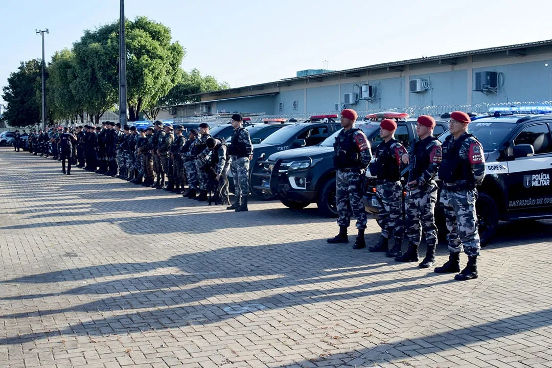 Polícia Militar reforça policiamento em Roraima durante Operação Força Total