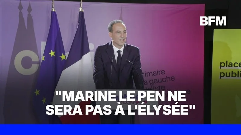 Primaire sociale-démocrate: "La démocratie, ce soir, a parlé", déclare Raphaël Glucksmann