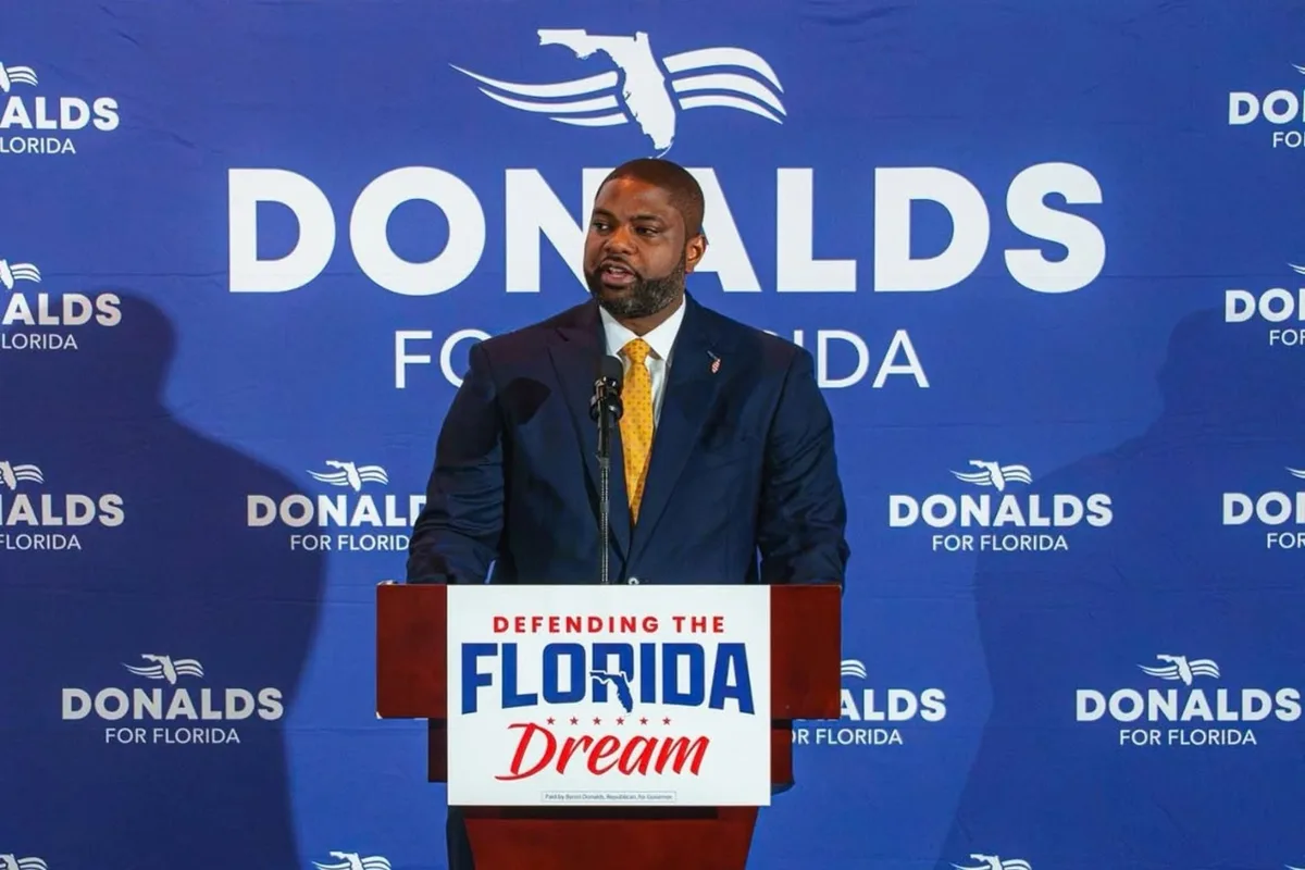 Byron Donalds, candidato a gobernador en Florida: “David Jolly representa todo lo que la gente odia de Washington”