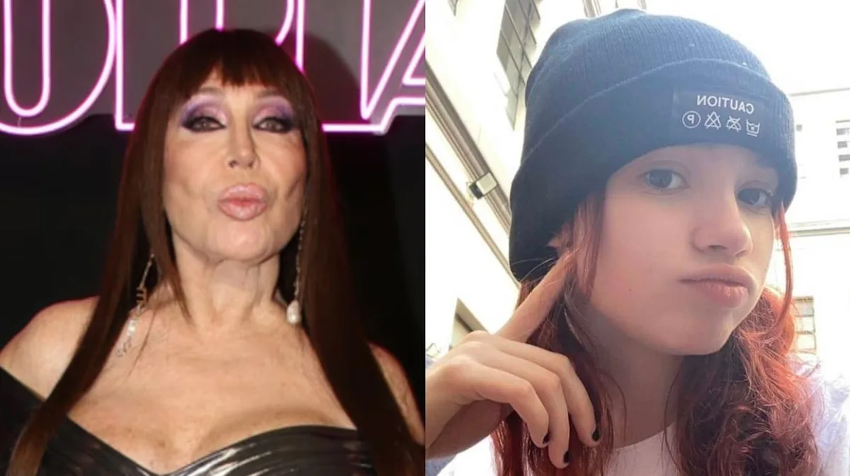 La emoción de Moria Casán por el debut actoral de su nieta Helena en su serie biográfica