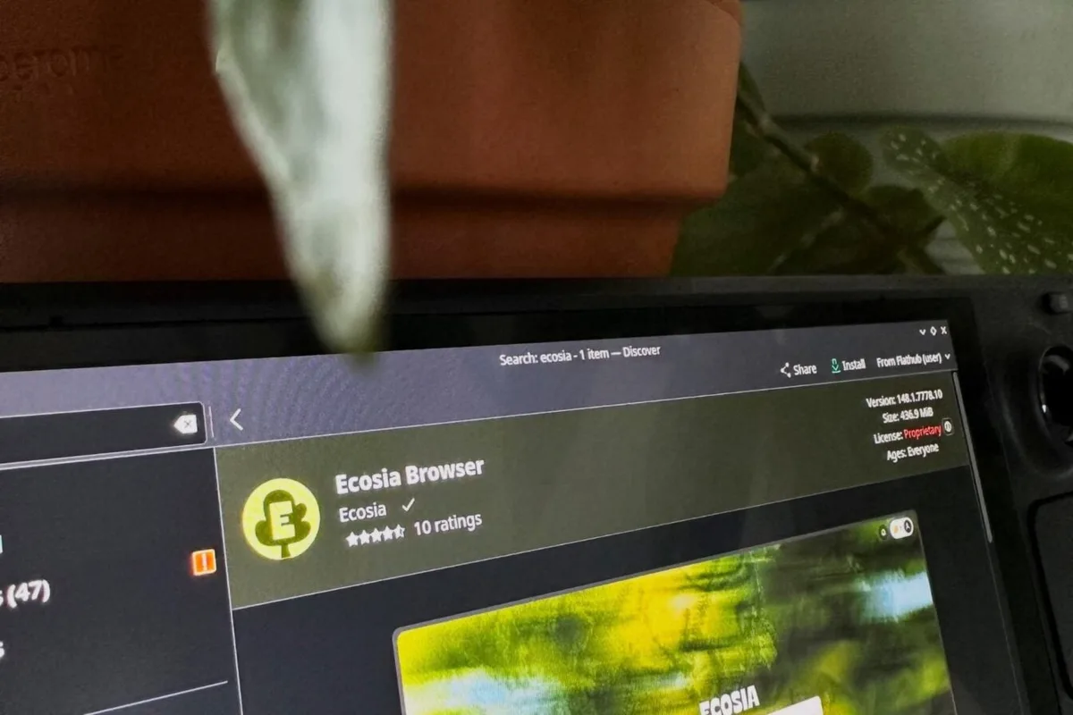Allié à Qwant, Ecosia lance son navigateur sur Linux