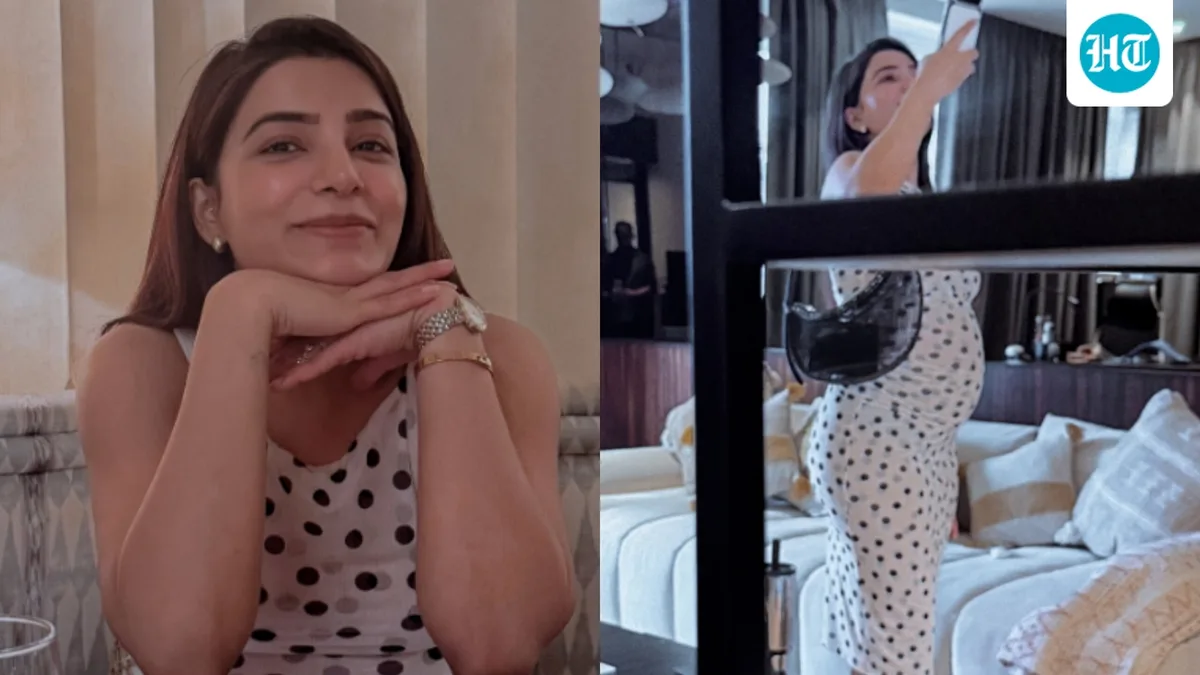 Mom-to-be Samantha Ruth Prabhu flaunts her baby bump, glowing skin in new pics; reacts to fan's baby boy name suggestion