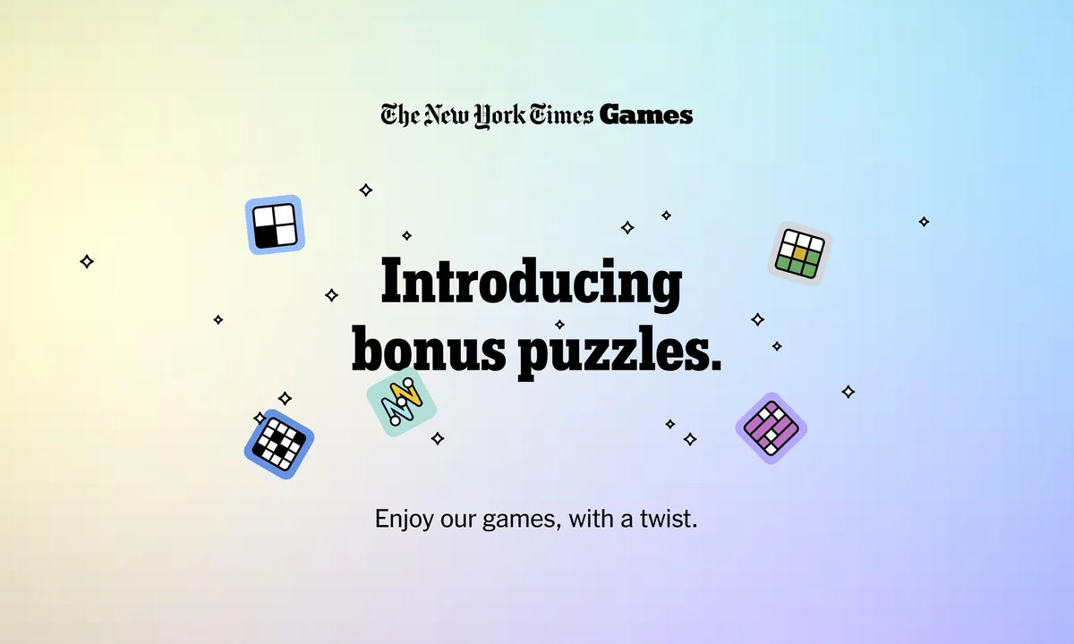 New York Times Games Launches 'Bonus Puzzles' With Wordle In 1, Connections 3x3 And More