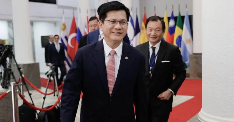 Ministro de Taiwan em Palau para Fórum das Ilhas do Pacífico
