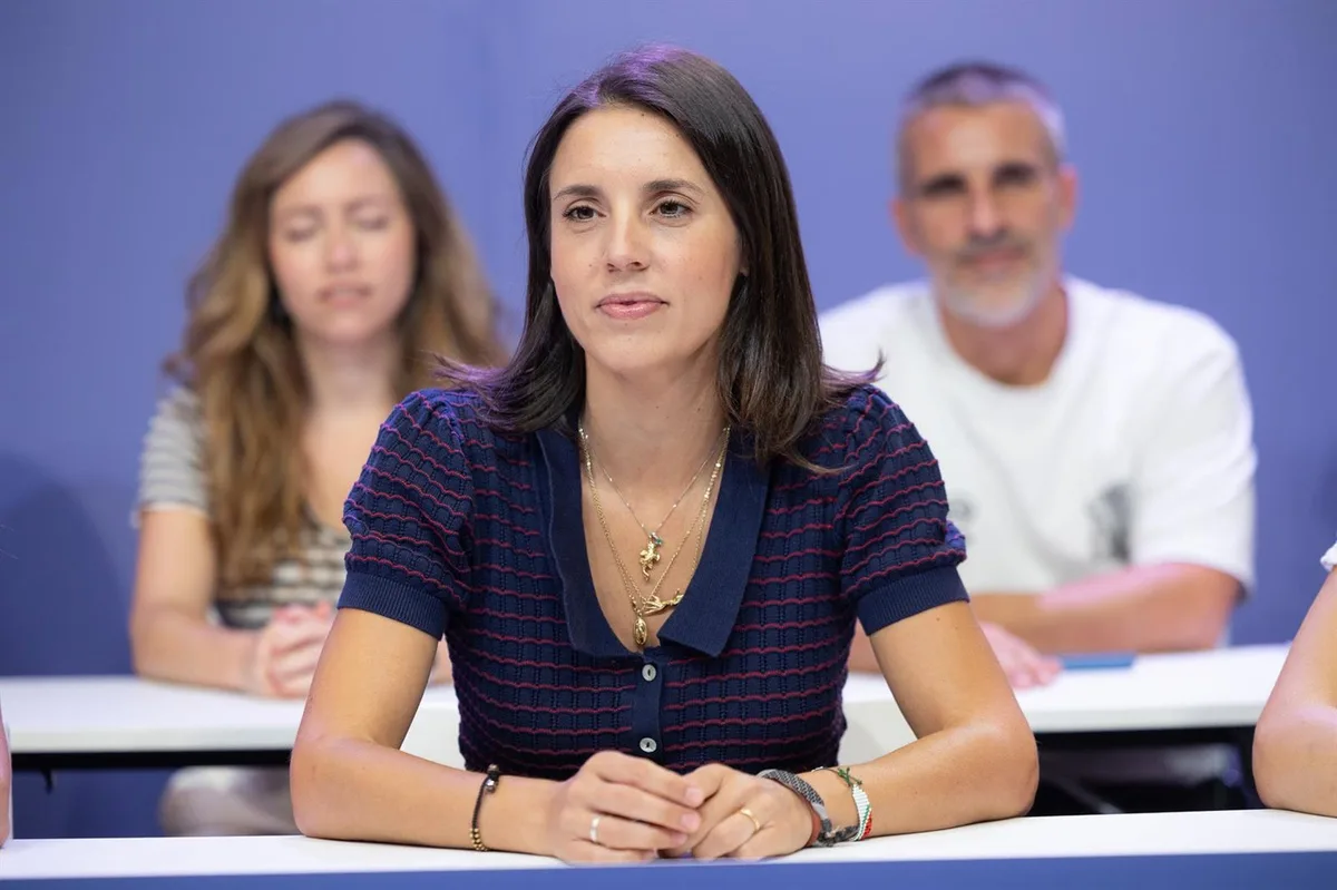 Irene Montero formalizará este sábado su voluntad de liderar una candidatura de izquierdas a las generales