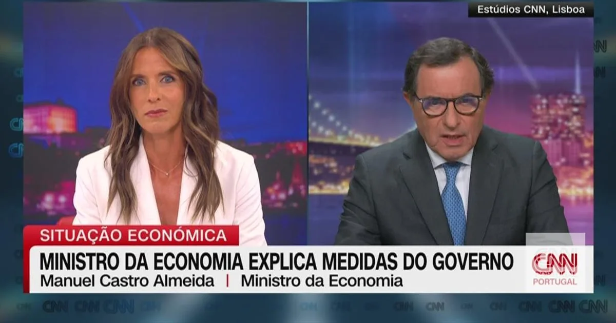 Ministro da Economia reitera que o Estado "não está a receber mais dinheiro por causa da guerra": a entrevista a Manuel Castro Almeida na íntegra