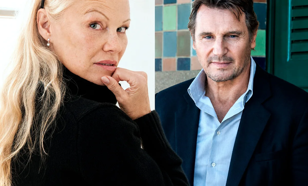 Pamela Anderson, sobre el actor Liam Neeson: "No sé si es legal contar lo que le he visto hacer delante de mí"