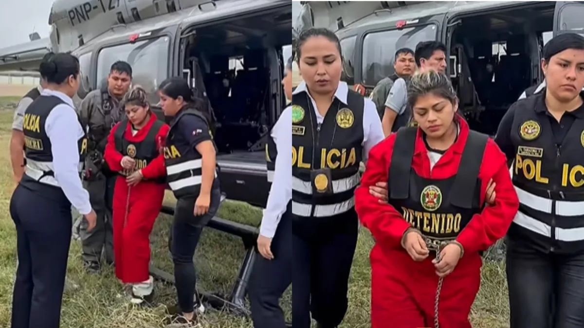 Llega a Trujillo Catherin Méndez, expareja de ‘Jhonsson Pulpo’ presuntamente vinculada al secuestro del empresario Jenss Lara