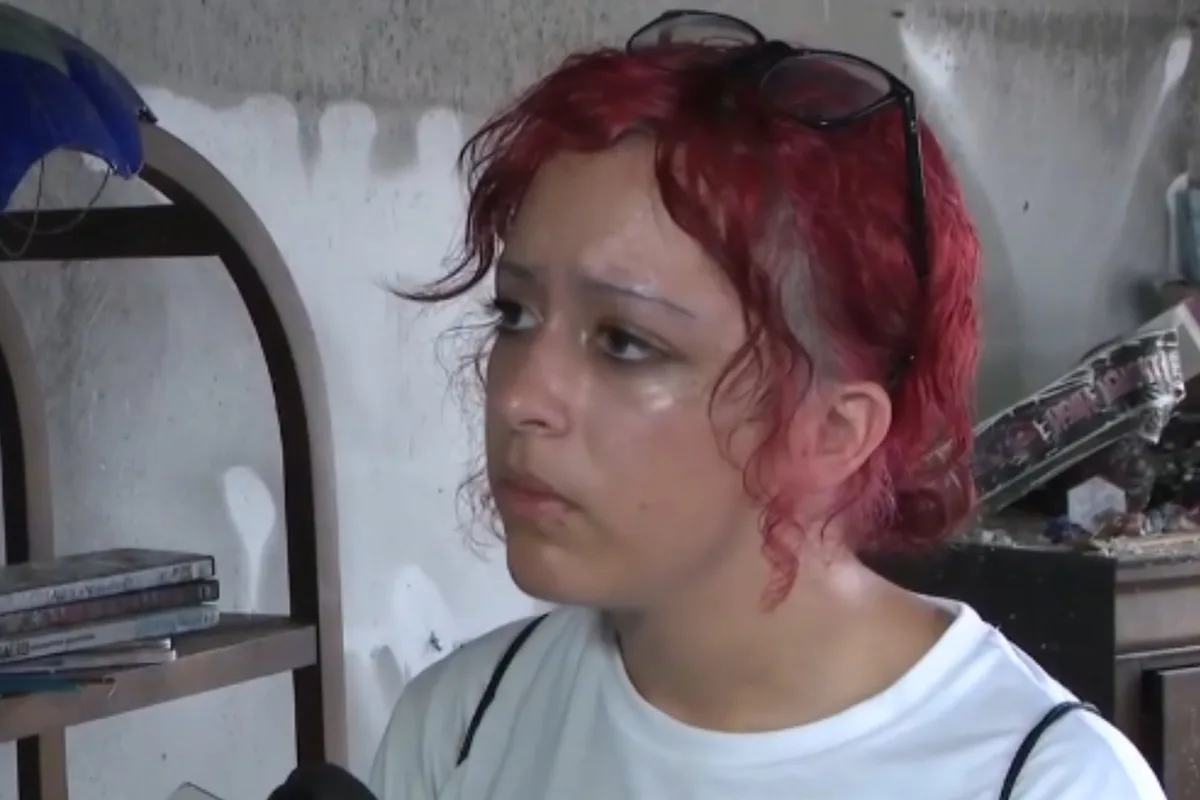 Maya García, 19 años: “Dejé el celular sobre la cama, fui a abrirle al DoorDash y sentí una explosión”