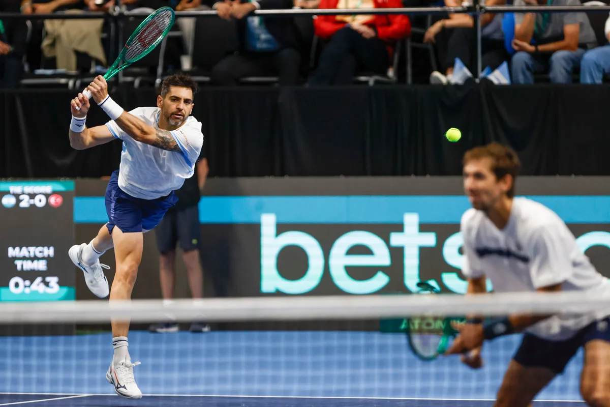 Sorpresa en la Copa Davis: Argentina perdió el dobles ante Turquía y la serie sigue abierta