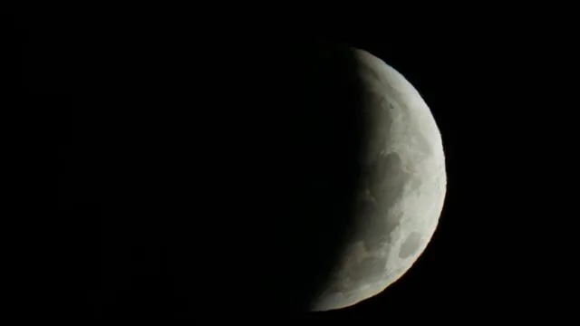Himmelsschauspiel: So war die partielle Mondfinsternis im Südwesten