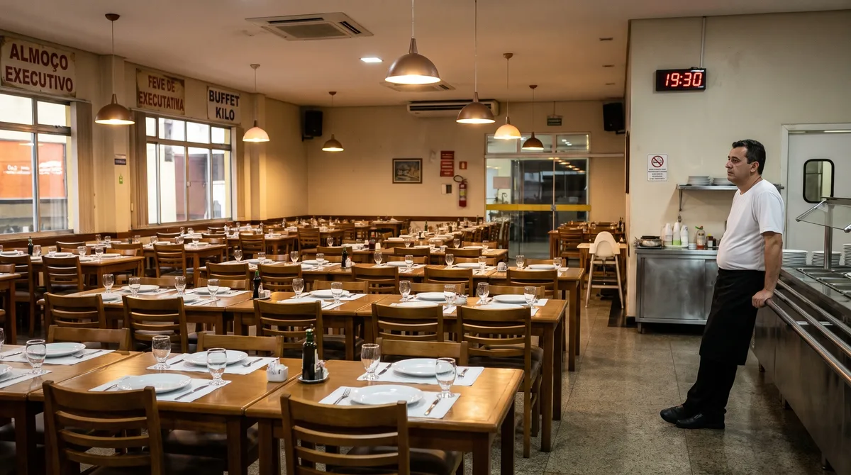 Depois de quase 50 anos servindo refeições em restaurantes, rede entra em falência após fechar ao menos 118 unidades em três anos, porque queda prolongada de clientes foi agravada pela pandemia e tornou necessário renegociar dívidas para continuar aberta