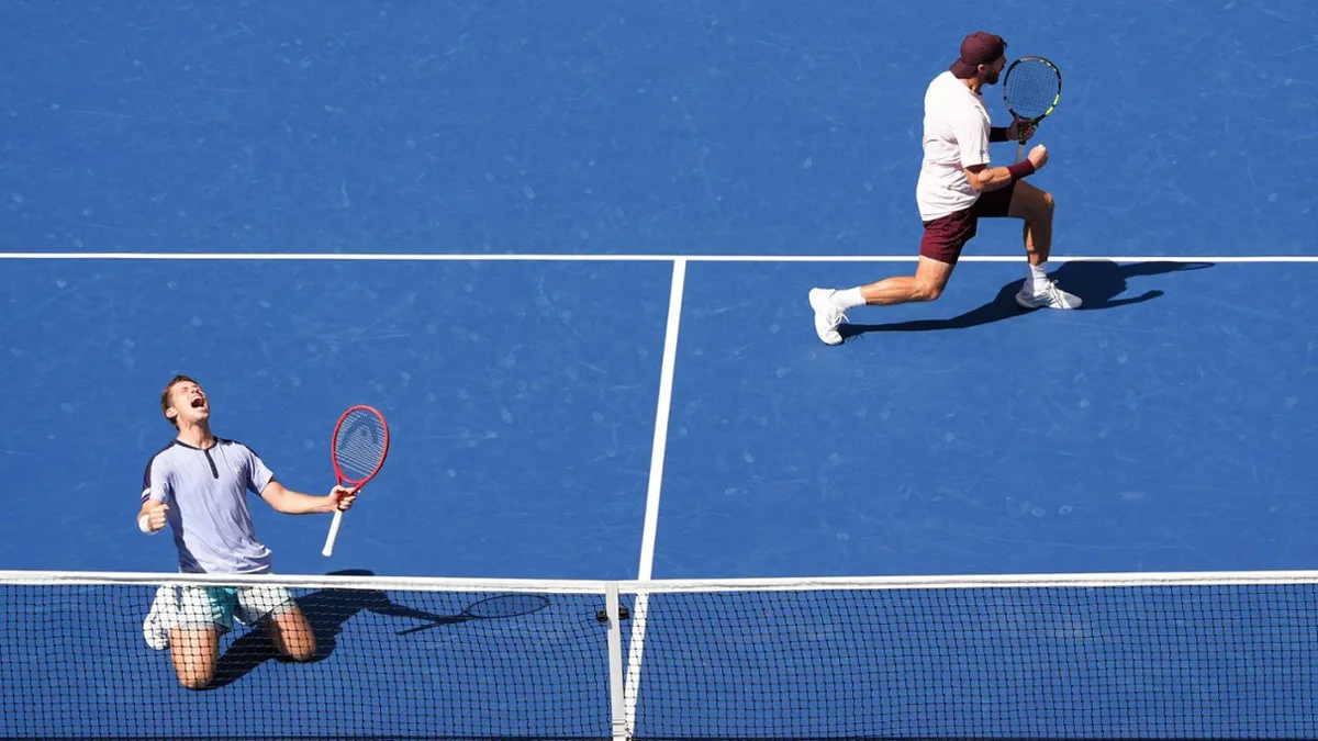 Harrison e Skupski não perdem sets e faturam mais um Grand Slam