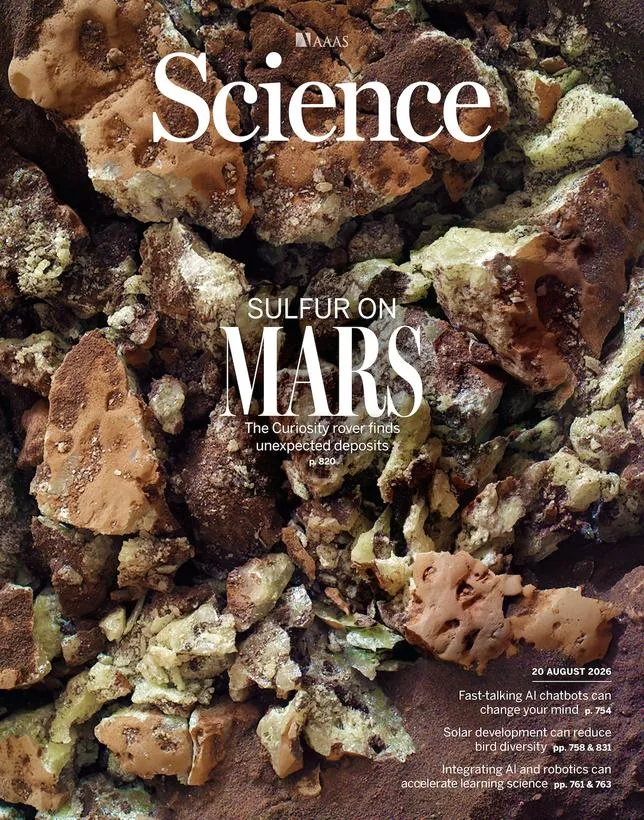 Mars, la sulfureuse planète sœur de la Terre