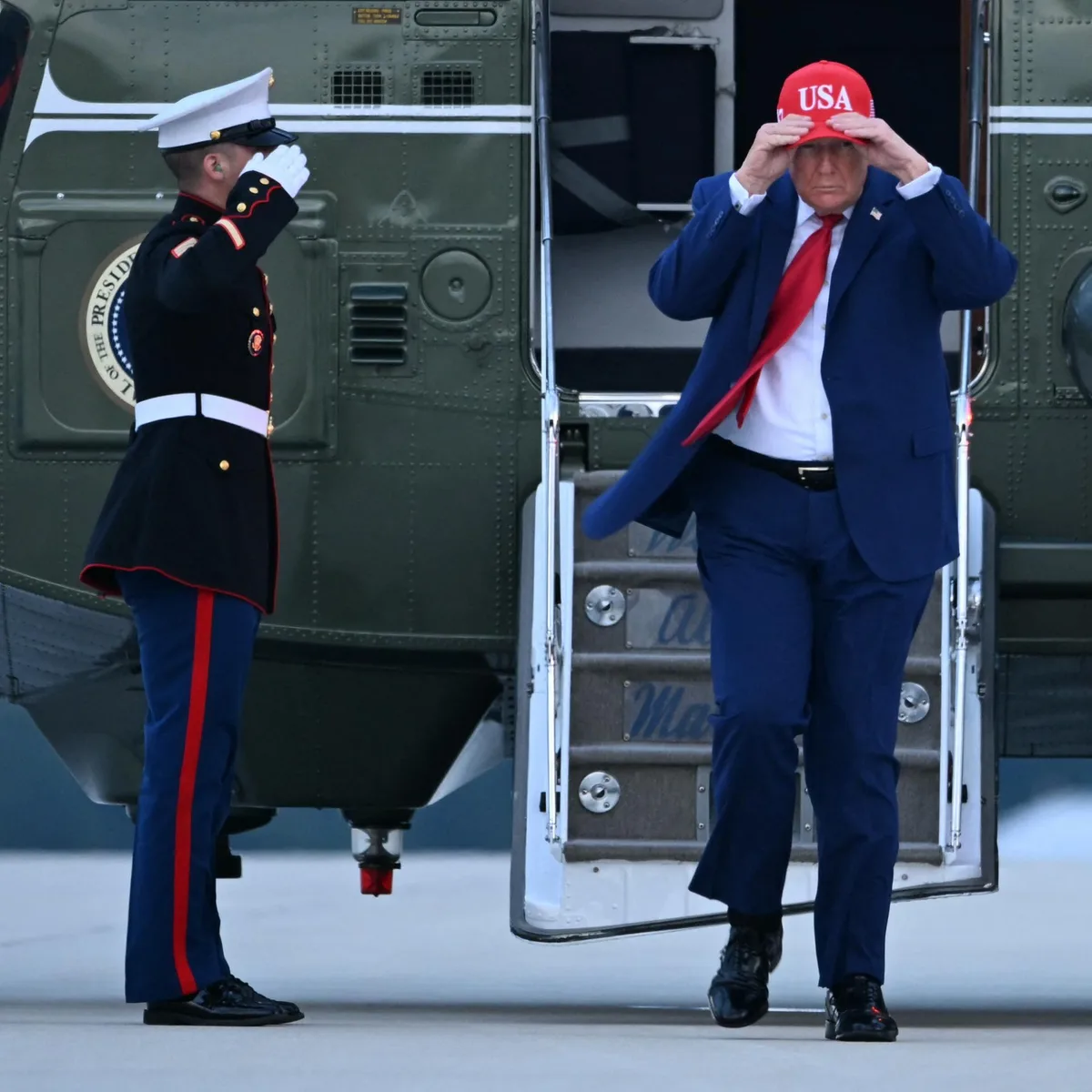 Weißes Haus - US-Präsident Trump setzt gegen Russland gerichtete Sanktionen teilweise aus