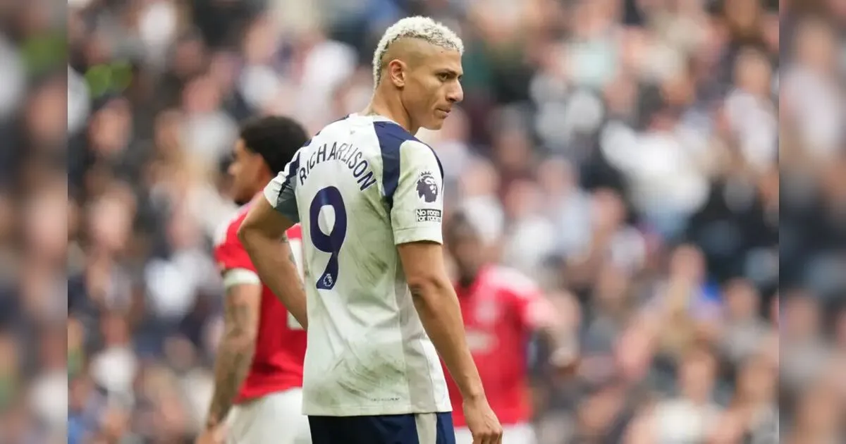 Técnico do Tottenham descarta Richarlison de vez: 'Não vai jogar mesmo estando disponível'