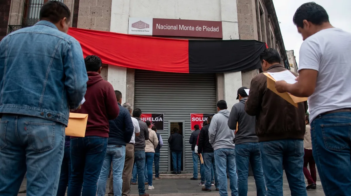 Huelga en Monte de Piedad: qué pasa con el sueldo de sus empleados tras 11 meses de paro