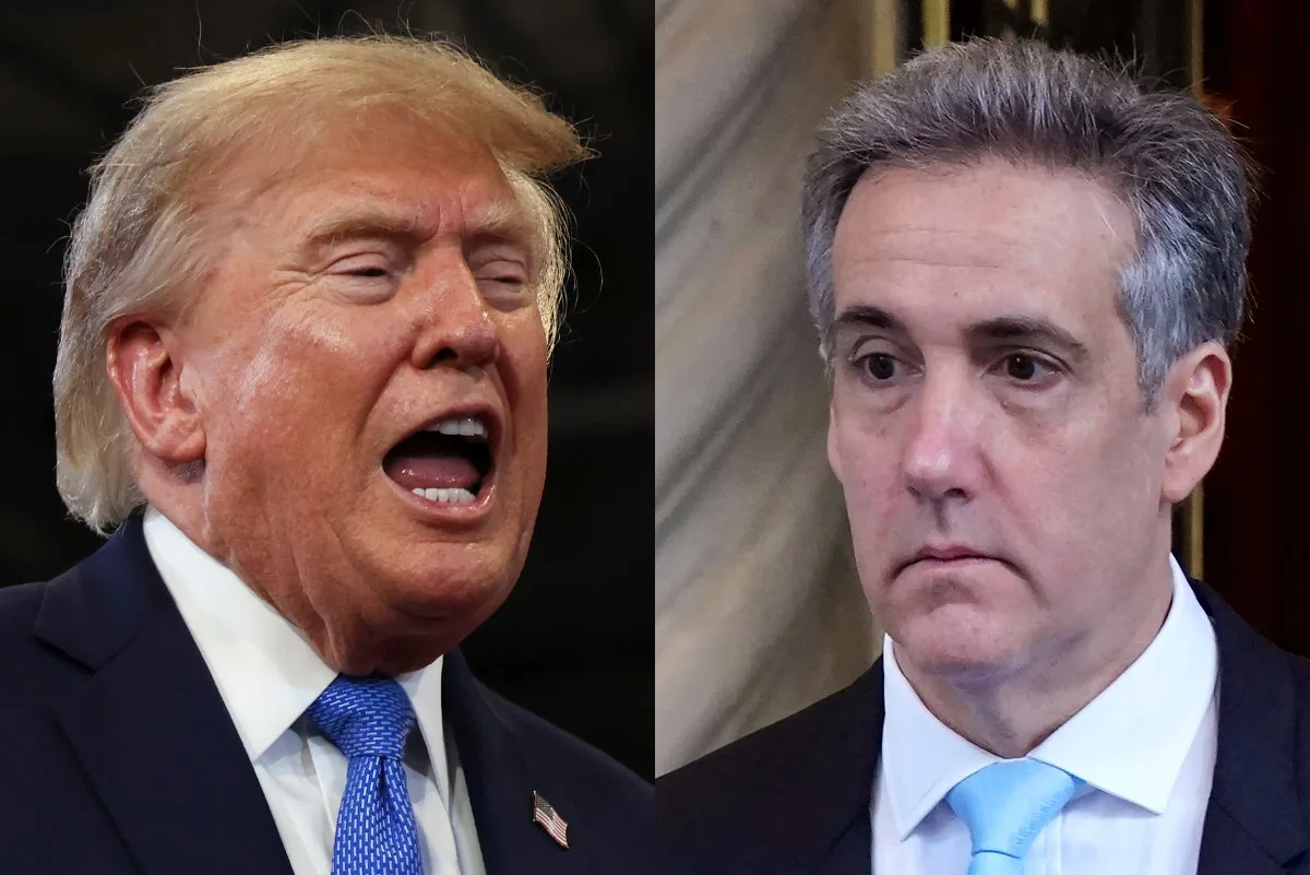 Trump claims he would win by 25 points if he runs for a third term in fence-mending Michael Cohen interview