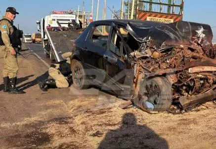 Motorista morre ao atingir traseira de carreta em rodovia de Três Lagoas
