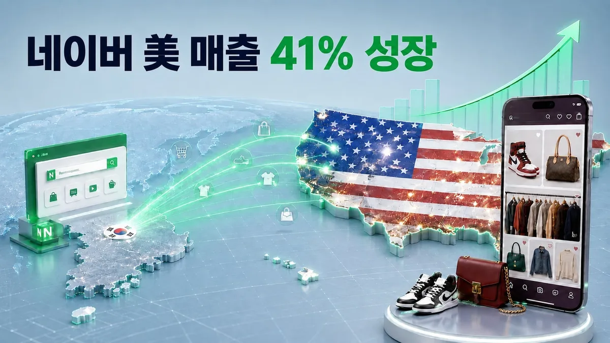 네이버 상반기 해외 매출 첫 1조원 돌파… 포시마크 성장에 美 매출 41%↑