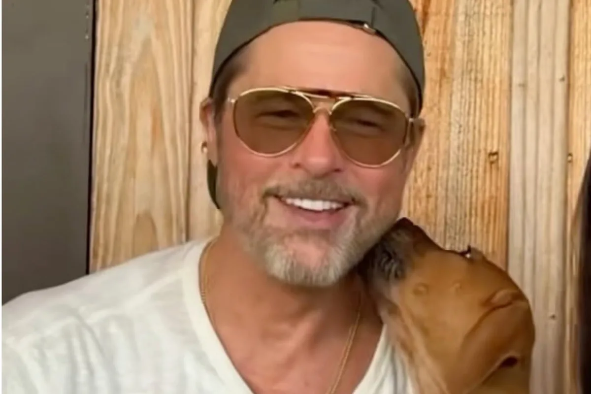 Brad Pitt, actor: “La vida es mejor con un perro; no importa lo mal que te haya ido en el día, entrás por la puerta y ahí está, moviendo la cola, tan feliz de verte”