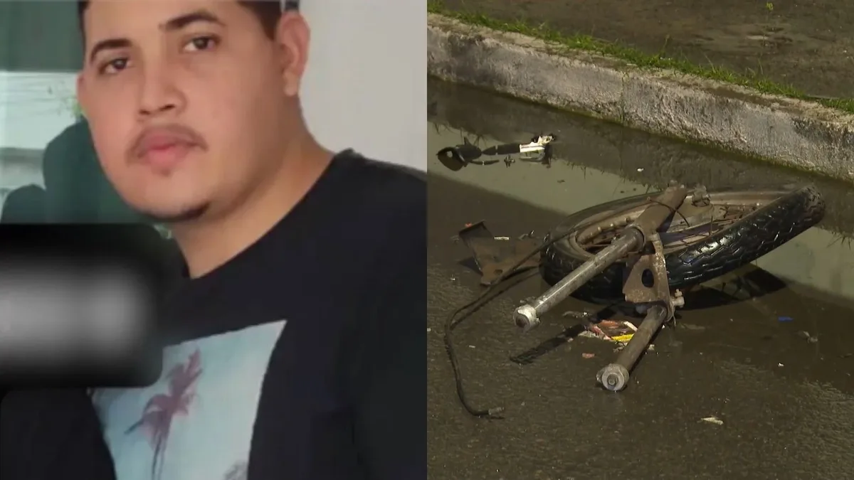 Motociclista morre após ser atingido por carro roubado que fugia da PM em Vila Velha