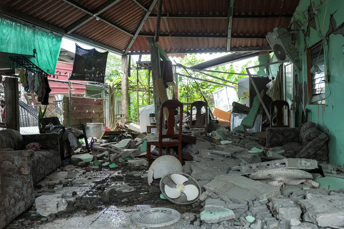 Terremoto en Panamá deja unos 2.130 damnificados, 426 viviendas afectadas y nueve puentes con daños