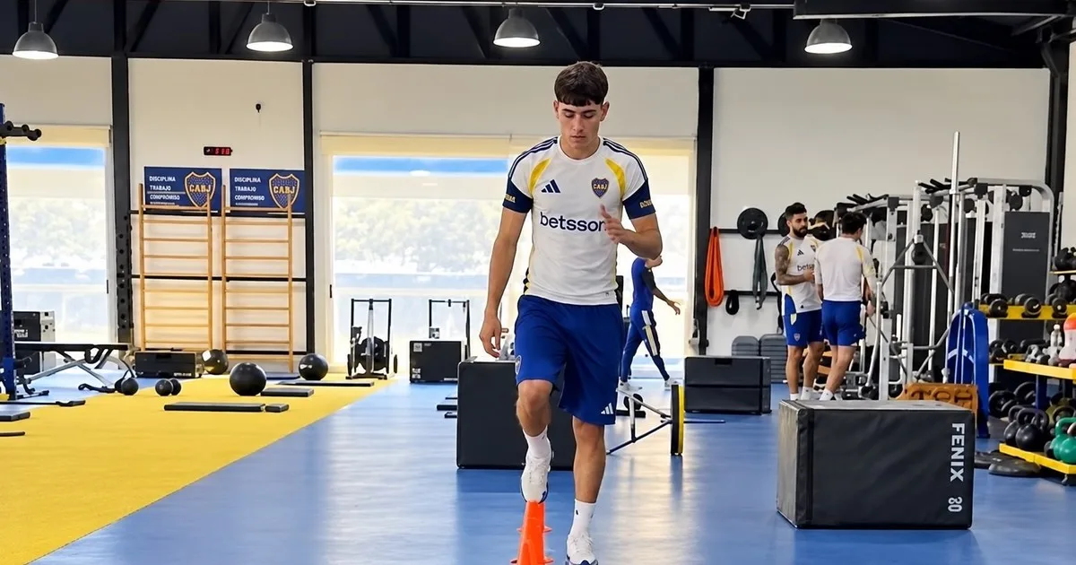 Video: Tomás Aranda empezó su recuperación para volver a jugar