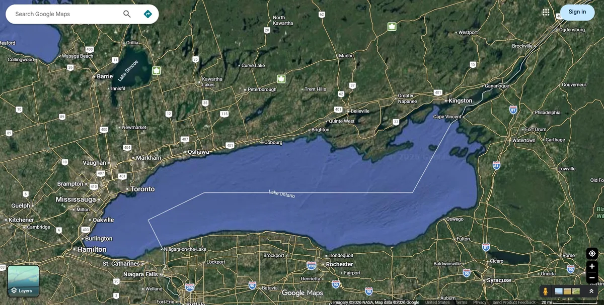 Will Map Apps Rename Lake Ontario After Trump’s Order? It’s Too Soon to Say