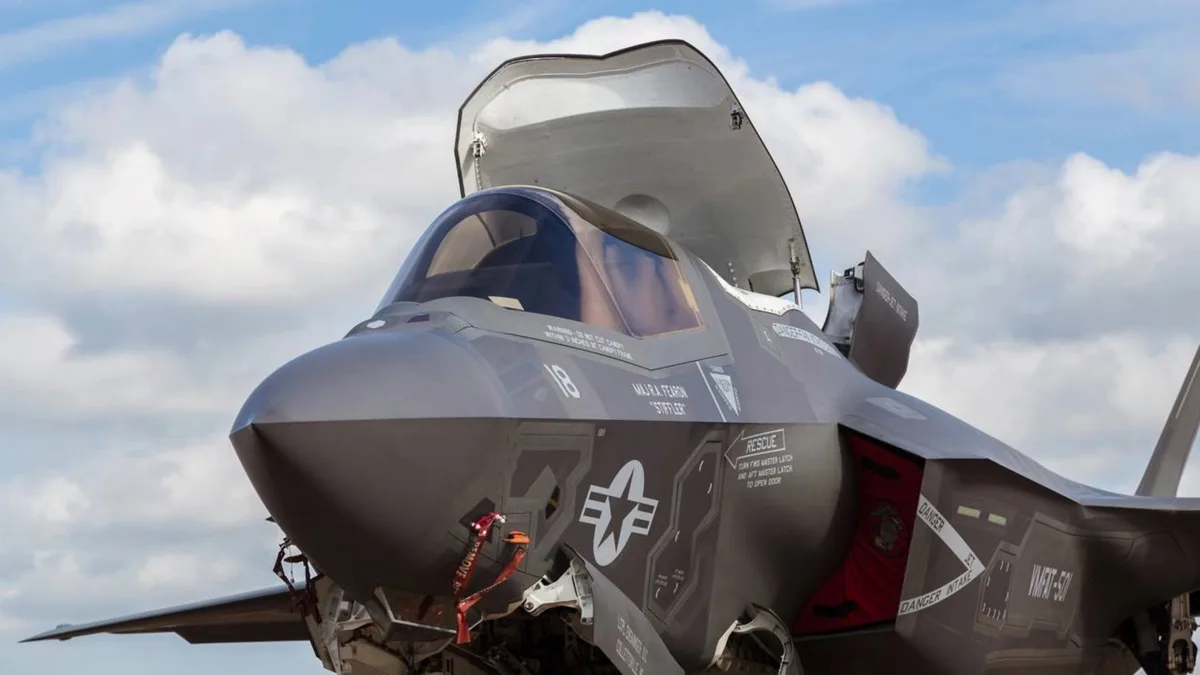 F-35 Lightning II: caça de quinta geração que está sendo avaliado como uma opção para modernizar a frota do FACh