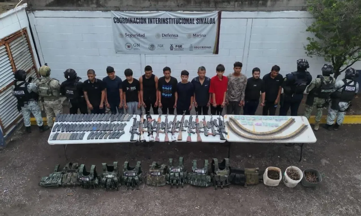 Detienen en Sinaloa a 11 de ‘Los Chapitos’ ligados al ‘Casco’, acusado del secuestro y muerte de los diez mineros