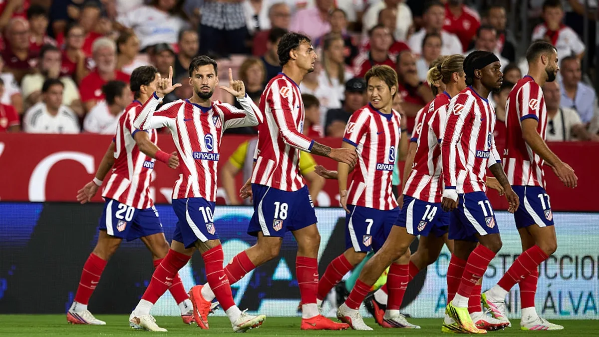 Atletico Madrid Down Sevilla To Go Top Of La Liga