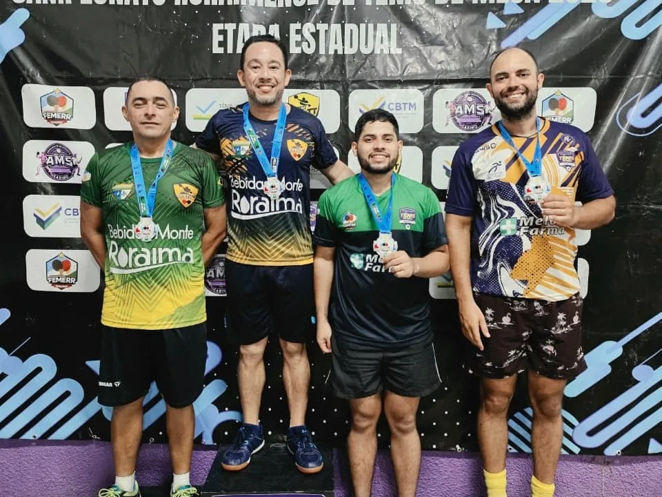 Fábio Alencar vence Charles Araújo e conquista título do Absoluto no Estadual de Tênis de Mesa