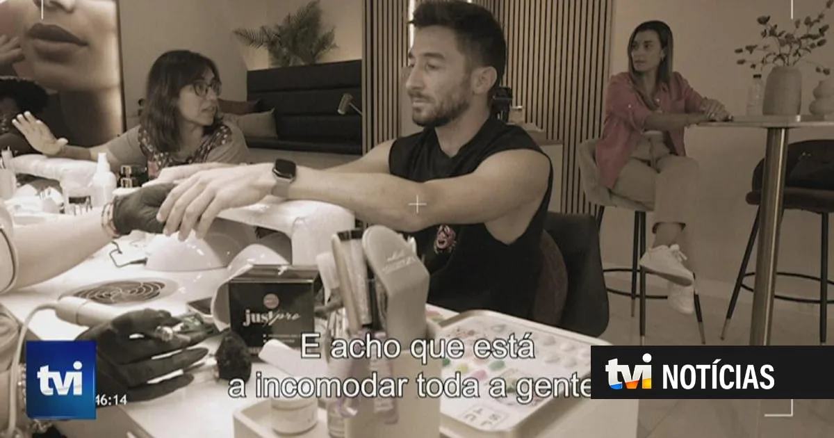 E se visse um homem a pintar as unhas num salão de estética?
