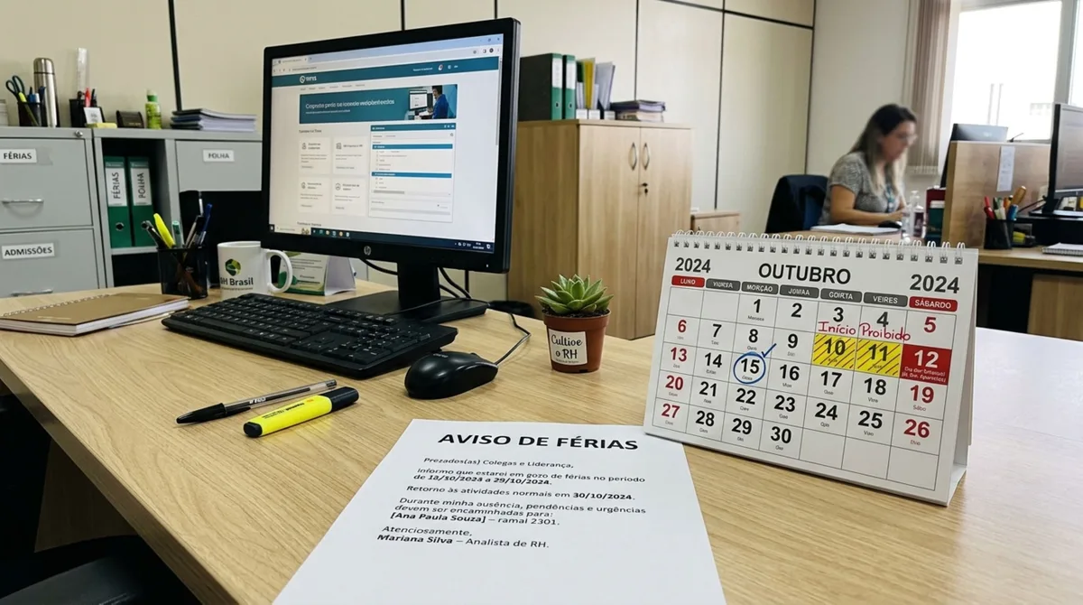 Funcionário recebe férias começando perto de um feriado e acredita que qualquer data poderia ser escolhida pela empresa, CLT explica quando o descanso não pode começar