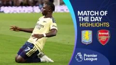 Saka earns Arsenal hard-fought win at Aston Villa