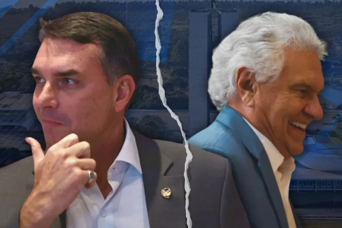 Caiado ironiza Flávio após ele dizer que Dark Horse é "página virada"