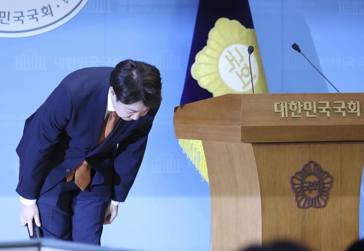 [속보]이준석 개혁신당 대표 사퇴…“자강 제안 당내 호응 얻지 못했다”