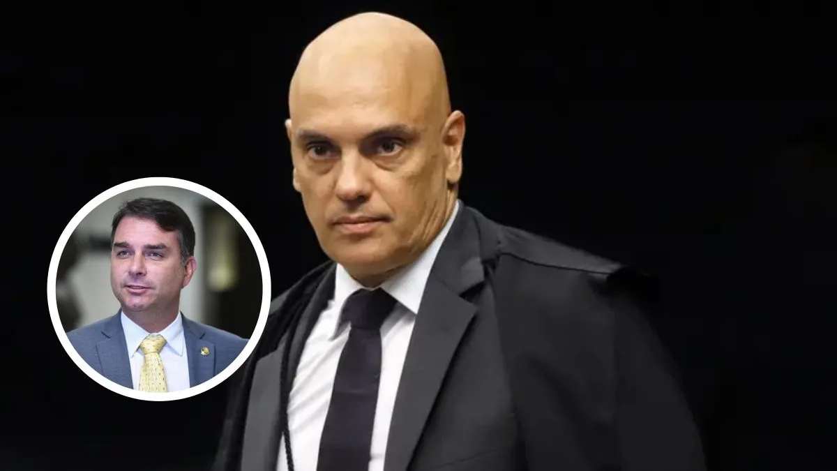 Flávio Bolsonaro diz que Moraes não tem condições de ficar no STF se mensagem de Vorcaro for confirmada