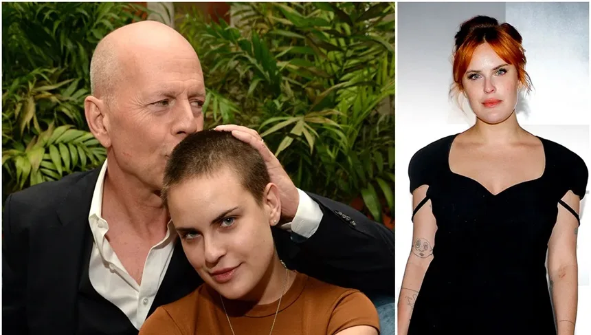 FOTO: Así fue la conmovedora reaparición de Bruce Willis en la boda de su hija Tallulah