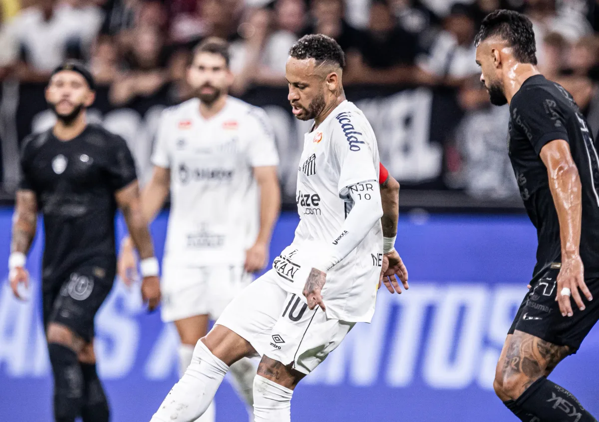 Em clássico, Santos tenta primeira vitória na Neo Química Arena com Neymar