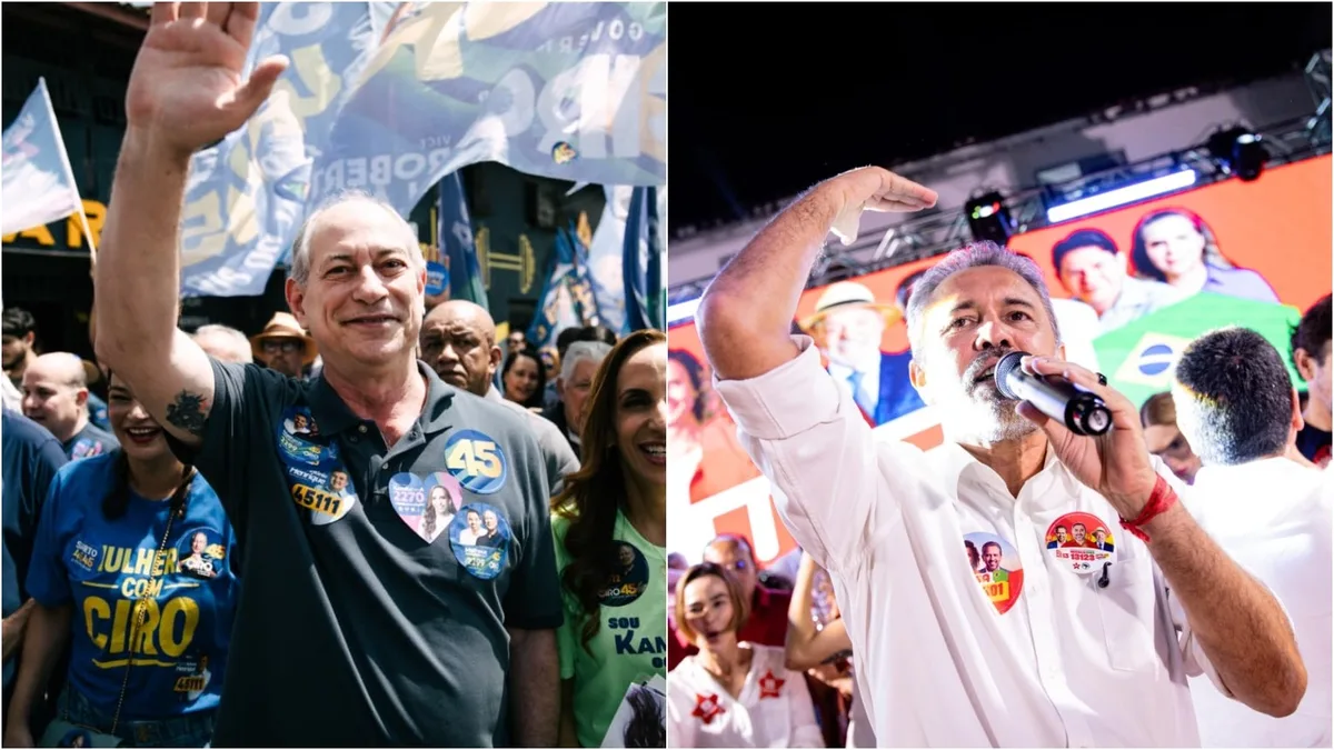 Datafolha no Ceará: Ciro tem 47% das intenções de voto; Elmano tem 40%